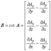 B = rot A