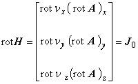 rot(v rot A ) = J