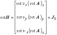 rot(v rot A ) = J